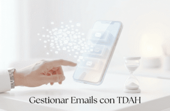 gestión emails tdah sistema organización bandeja entrada